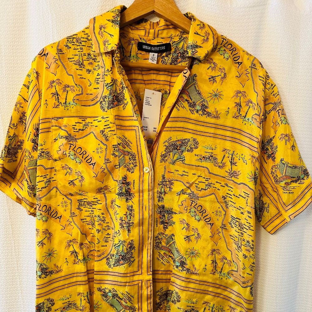 Urban Outfitters Button Down Tee